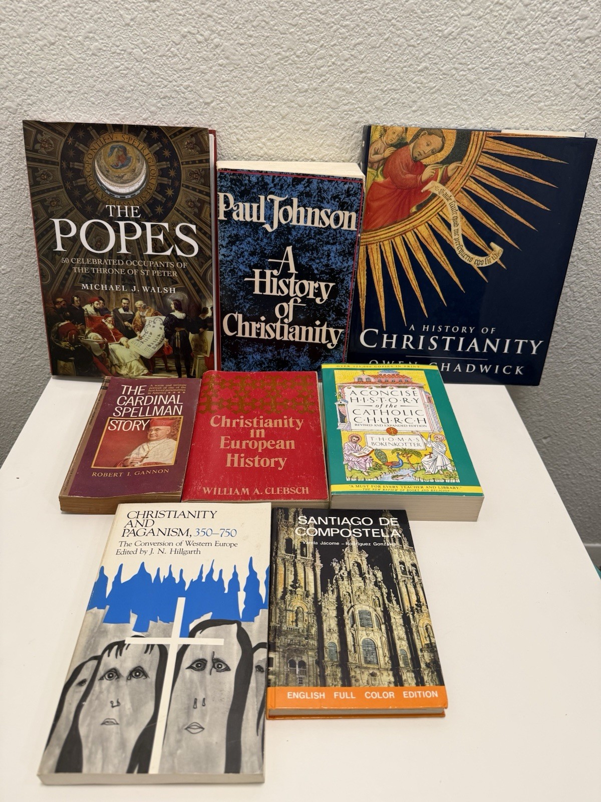 History of Christianity Catholic Church Popes Owen Chadwick 8 Book Lot
