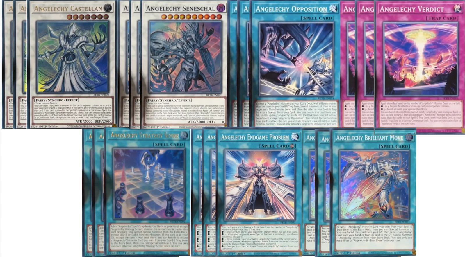 Angelechy Deck Core Beyond the Brave BETB-EN PREORDER Ships Near 10/9 Yugioh