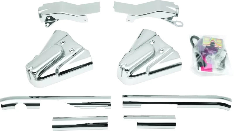 Kuryakyn 8288 Chrome Swingarm Cover Kit - Unlighted 1986-1999 Harley EVO Softail Kuryakyn 8288 Chrome Swingarm Cover Kit - Unlighted 1986-1999 Harley EVO Softail