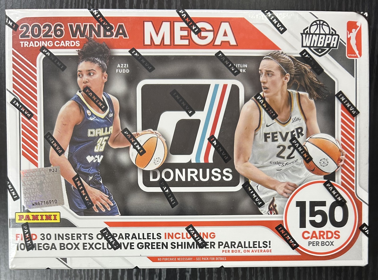 2026 Panini Donruss WNBA Mega Box Factory Sealed 🚚✅