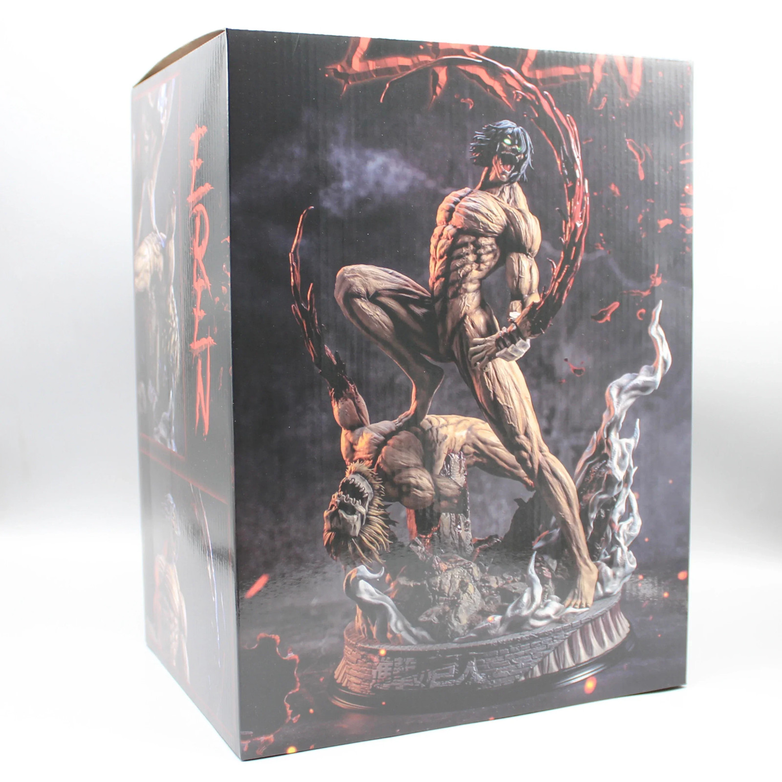 29cm Attack on Titan Eren Jaeger Figure PVC Anime Statue Collectible Toy