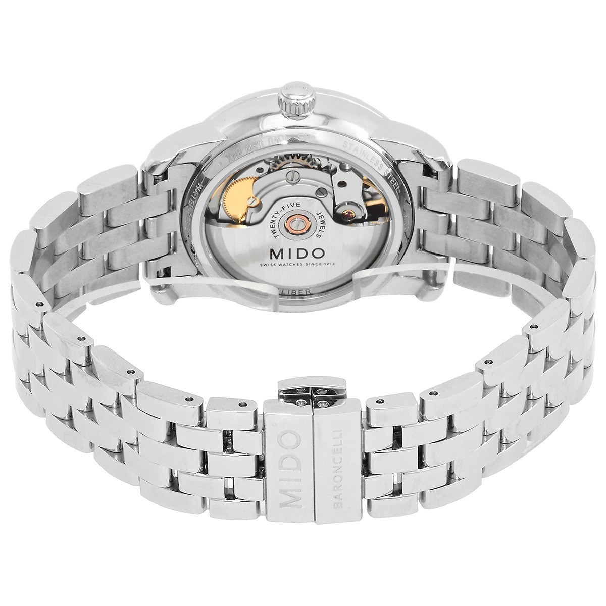 Mido Baroncelli Automatic Ladies Watch M0352071148100 Mido Baroncelli Automatic Ladies Watch M0352071148100