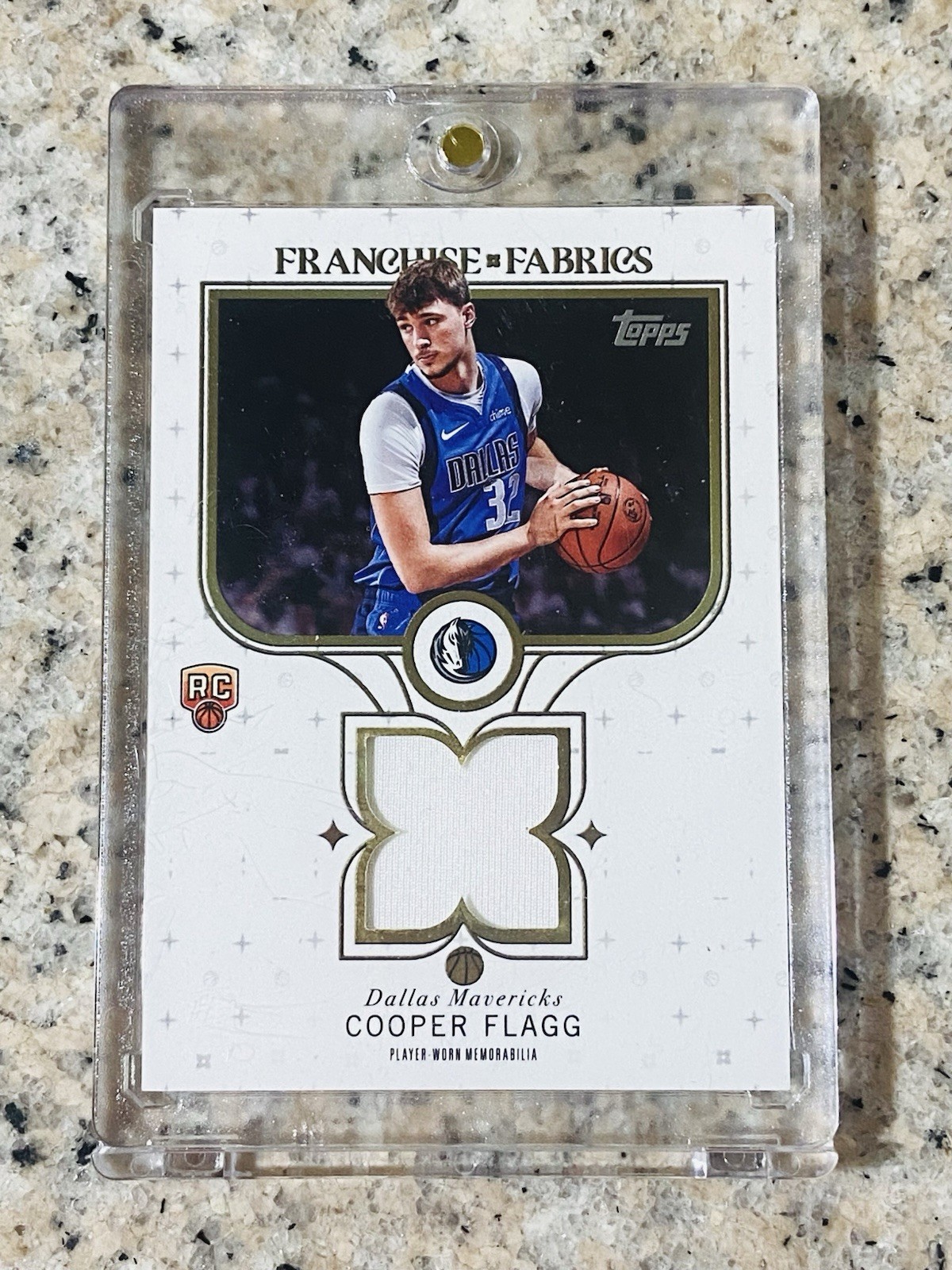 2025-26 Topps - Franchise Fabrics Cooper Flagg Rookie Jersey #FF-CF (RC)