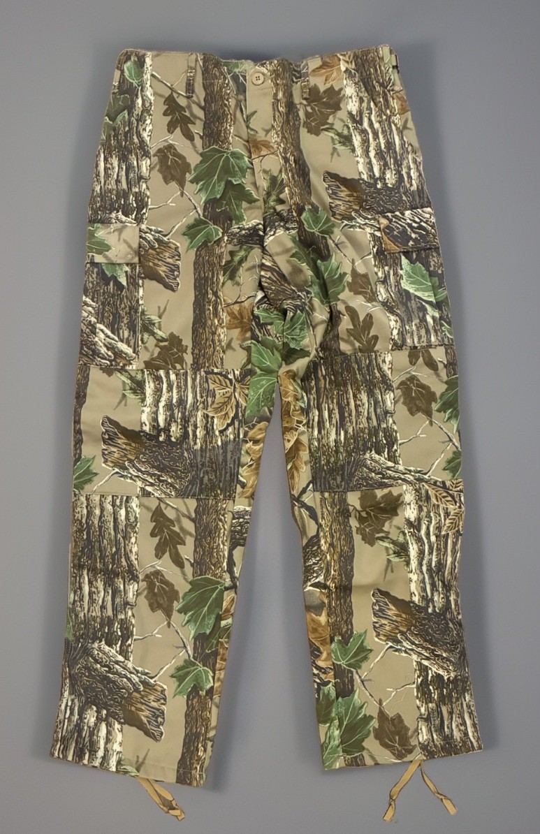 Tru-Spec Camo Cargo Pants Medium Regular NWT Hunting BDU Tree Leaf Trousers