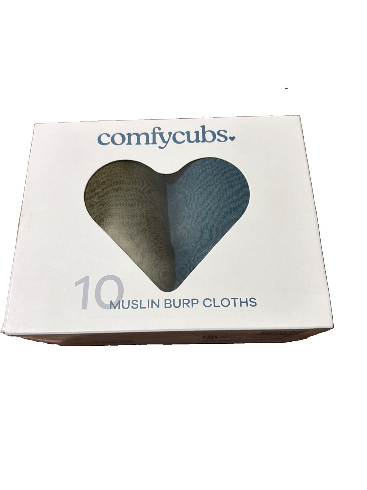Comfycubs 10 Muslin Burp Cloths Multi Boy Comfycubs 10 Muslin Burp Cloths Multi Boy