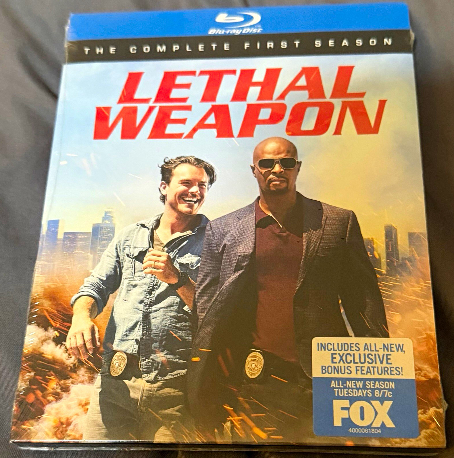 Warner Bros Lethal Weapon Complete First Season 1 Blu-ray 2017 w/Slip Cover Warner Bros Lethal Weapon Complete First Season 1 Blu-ray 2017 w/Slip Cover