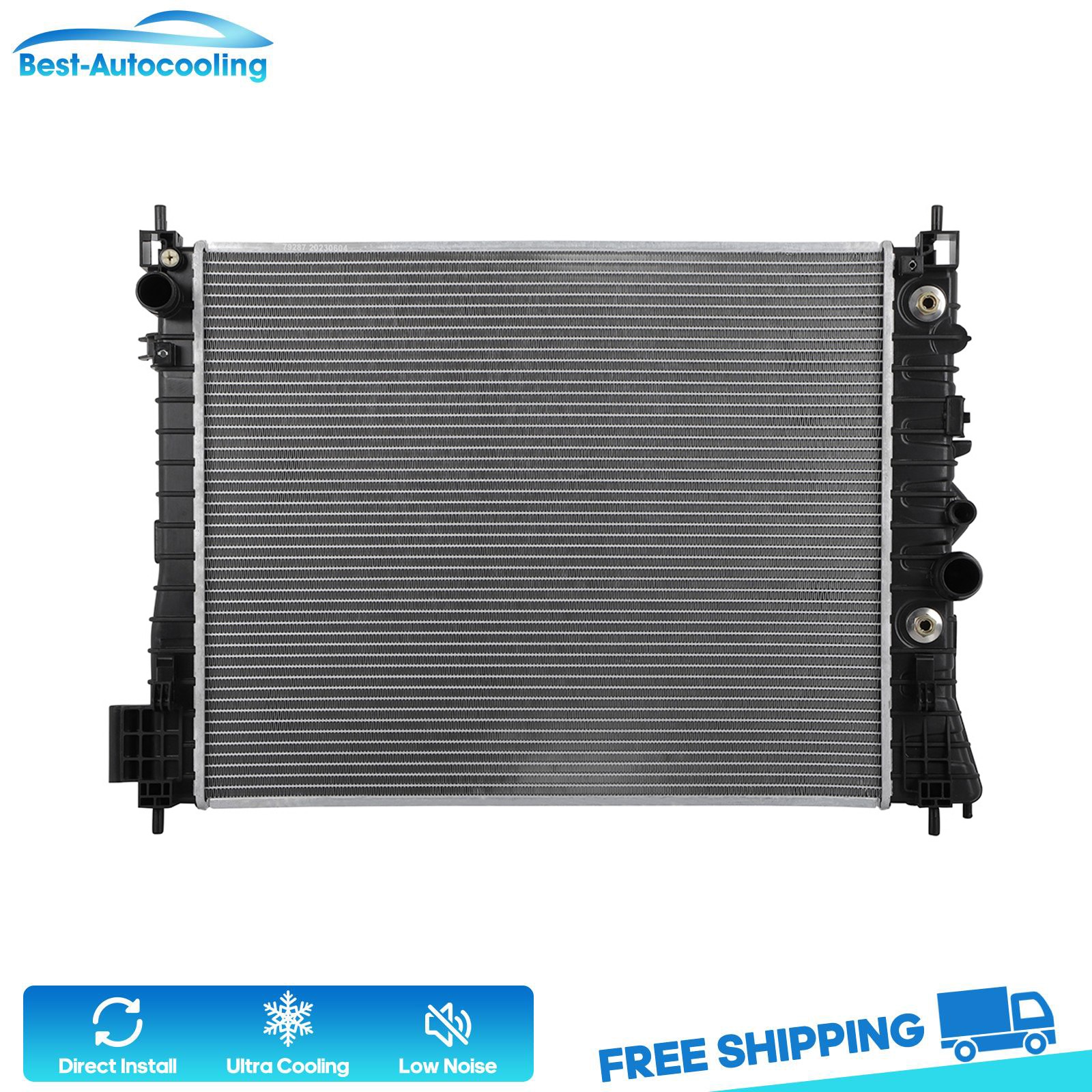 For 2013-2019 Buick Encore 2015-2020 Chevrolet Trax 95136075 Aluminum Radiator