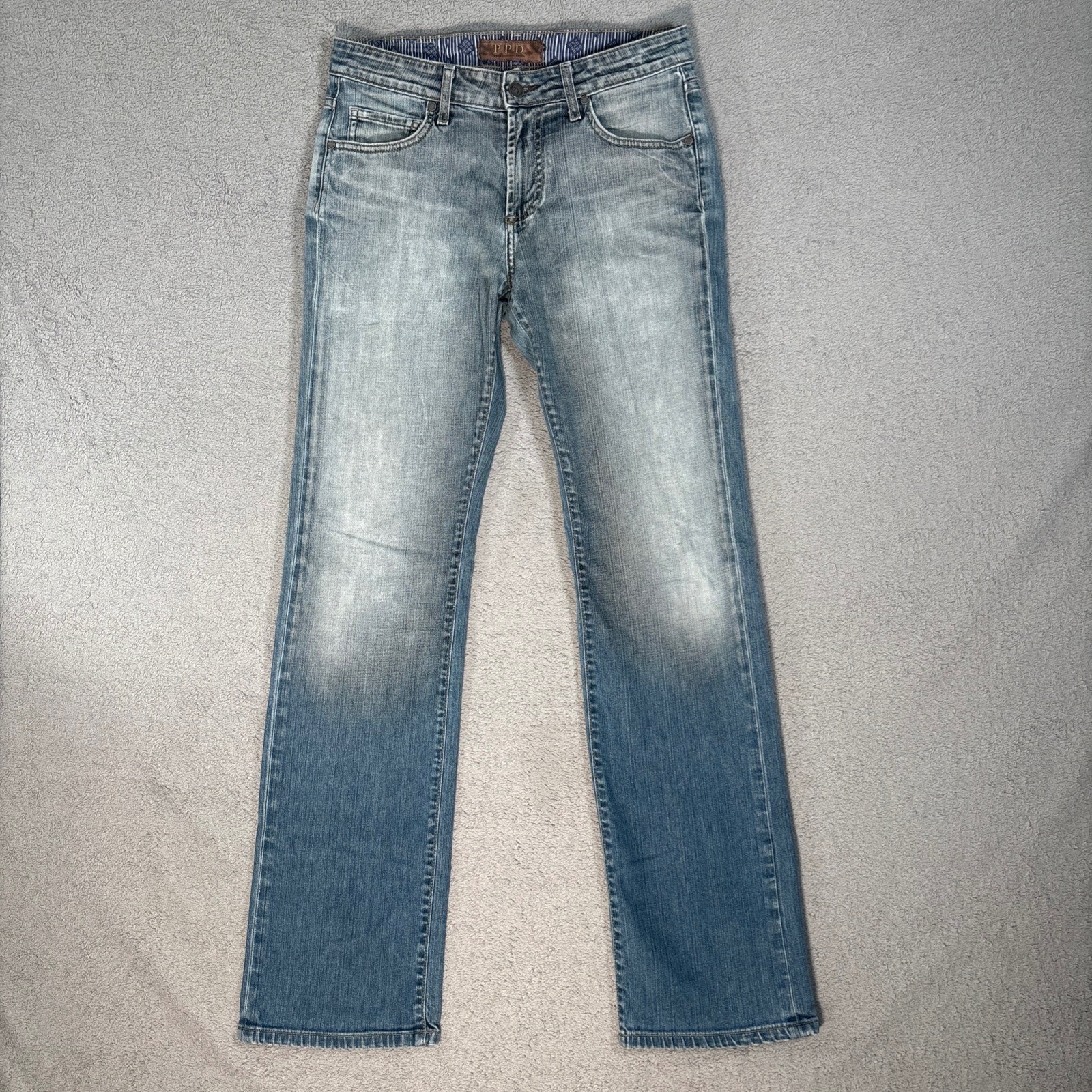PPD Paige Premium Denim Jeans Men\'s Size 29 Doheny Straight Leg Blue Wash Grunge
