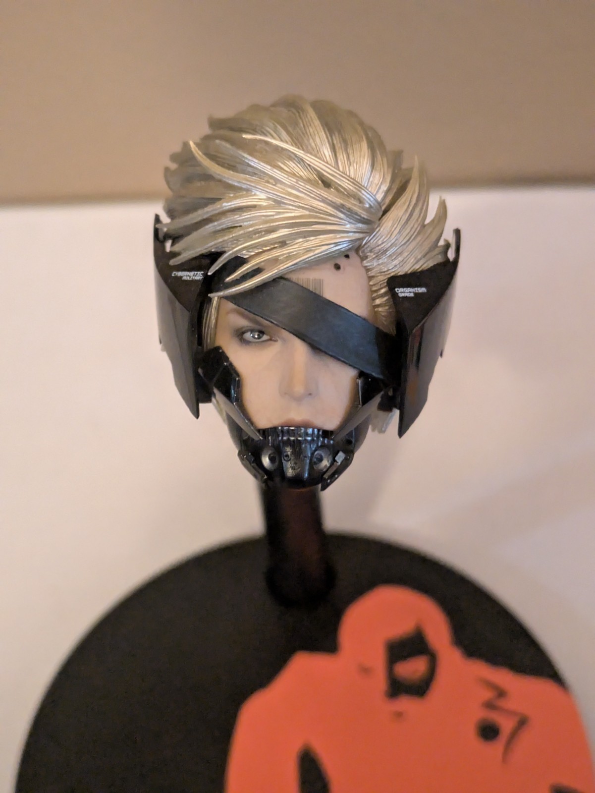 Raiden Metal Gear Solid Action Figure Head Collectible 1/6 Hot Toys