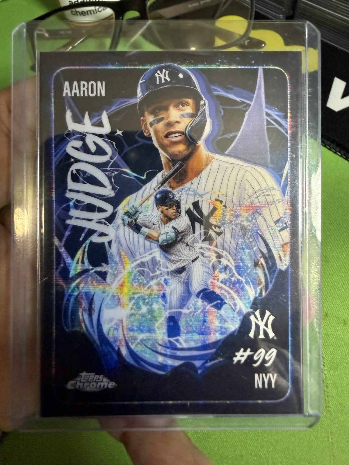 Topps 2026 Topps Chrome Ultraviolet All-Stars Aaron Judge Yankees #UV-2 Topps 2026 Topps Chrome Ultraviolet All-Stars Aaron Judge Yankees #UV-2