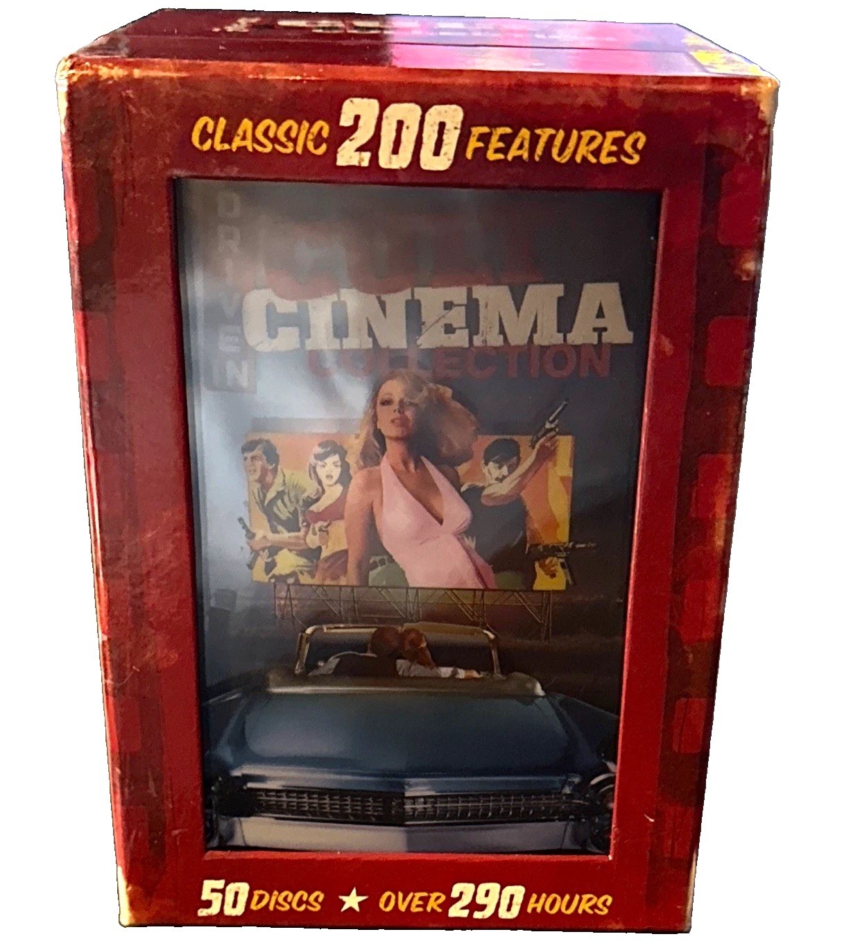 Drive In Cult Cinema Collection DVD 50-Disc Box Set 200 Features Cult Drive In Cult Cinema Collection DVD 50-Disc Box Set 200 Features Cult