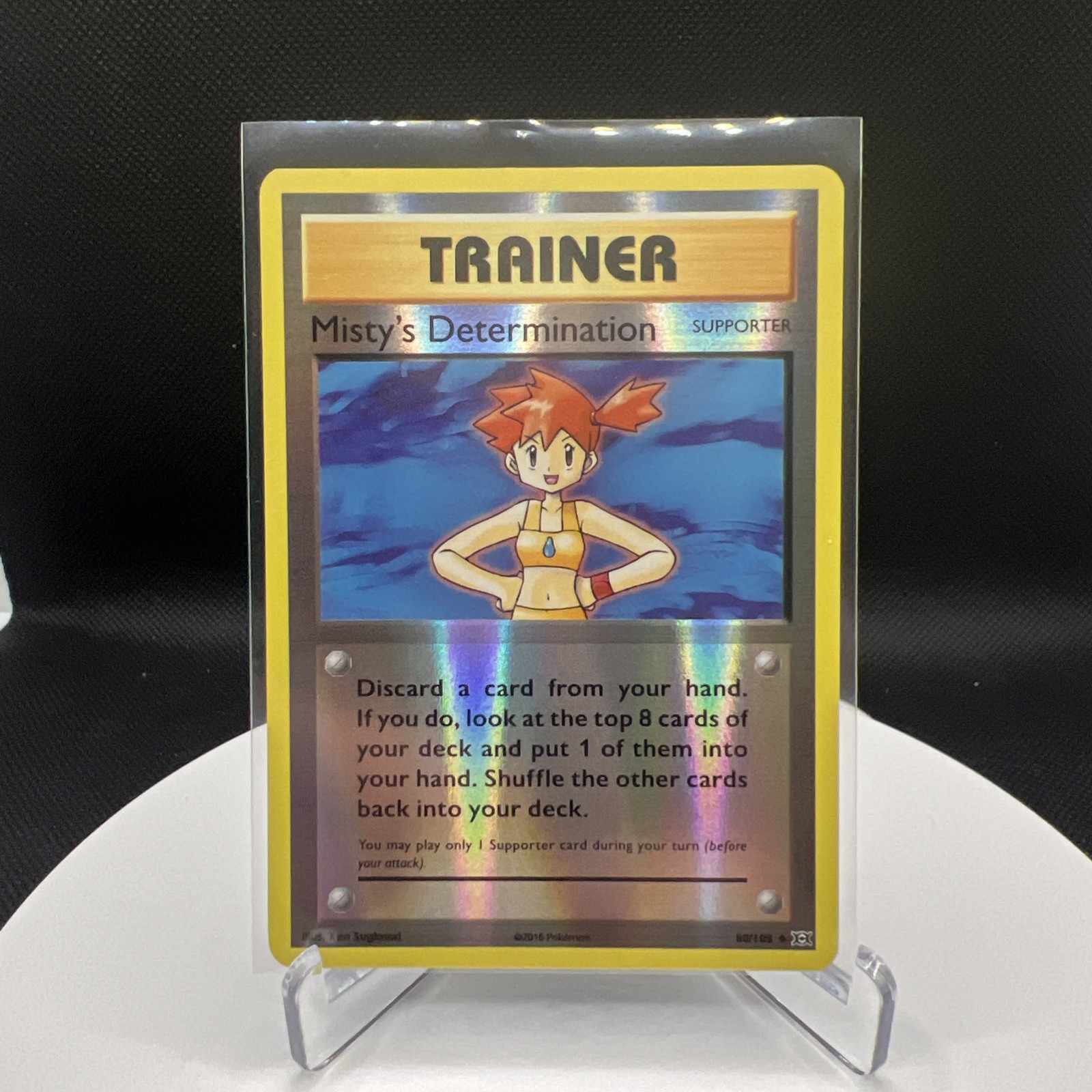Pokémon TCG - Misty\'s Determination 80/108 - Reverse Holo Rare - XY Evolutions Pokémon TCG - Misty\'s Determination 80/108 - Reverse Holo Rare - XY Evolutions