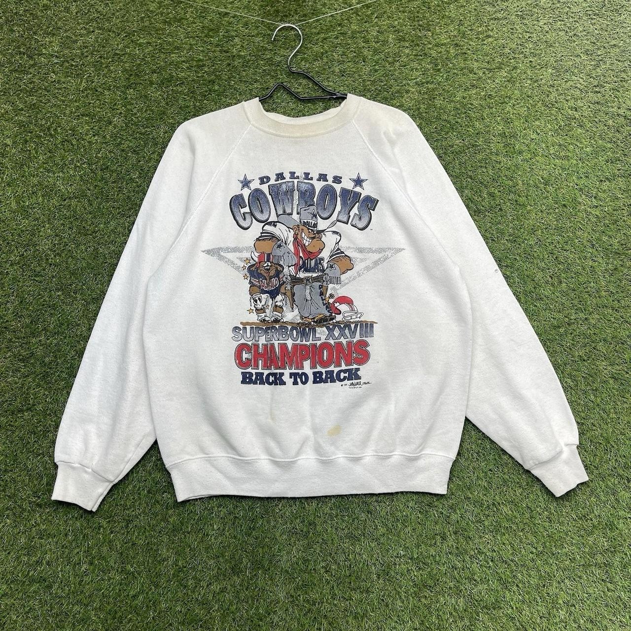 Vintage Dallas Cowboys football cartoon Sweatshirt VK17754