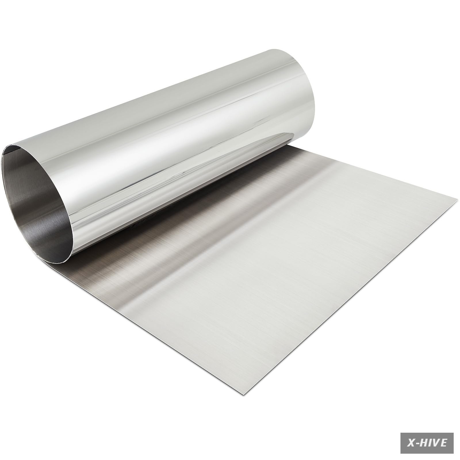 MorningRo 430 Stainless Steel Sheet Metal 48 x 120 Inches 24ga Metal Plates P