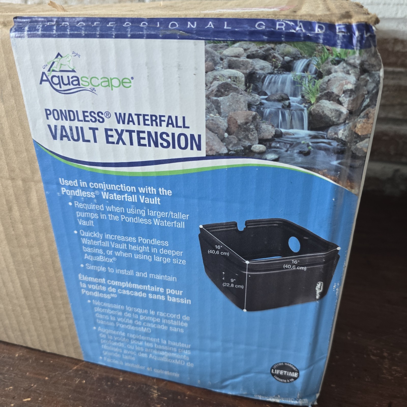 Aquascape PRO Pondless Vault Extension #49001