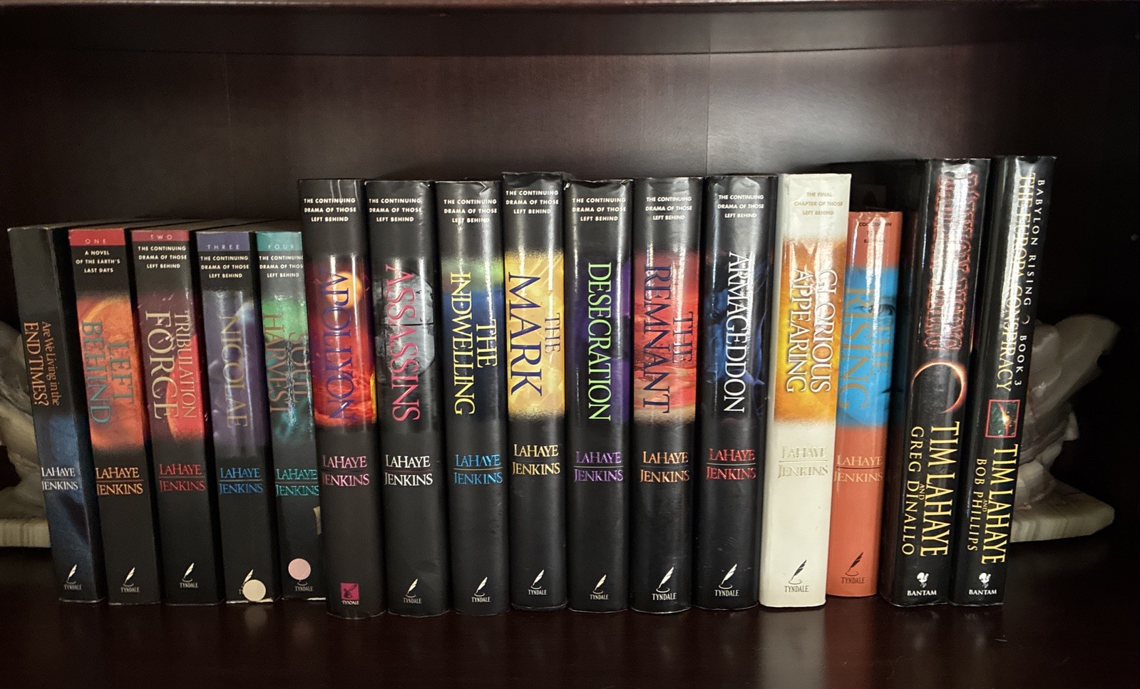 Left Behind Series Complete Set 16 Books Tim LaHaye Jerry B Jenkins Signature Ed Left Behind Series Complete Set 16 Books Tim LaHaye Jerry B Jenkins Signature Ed