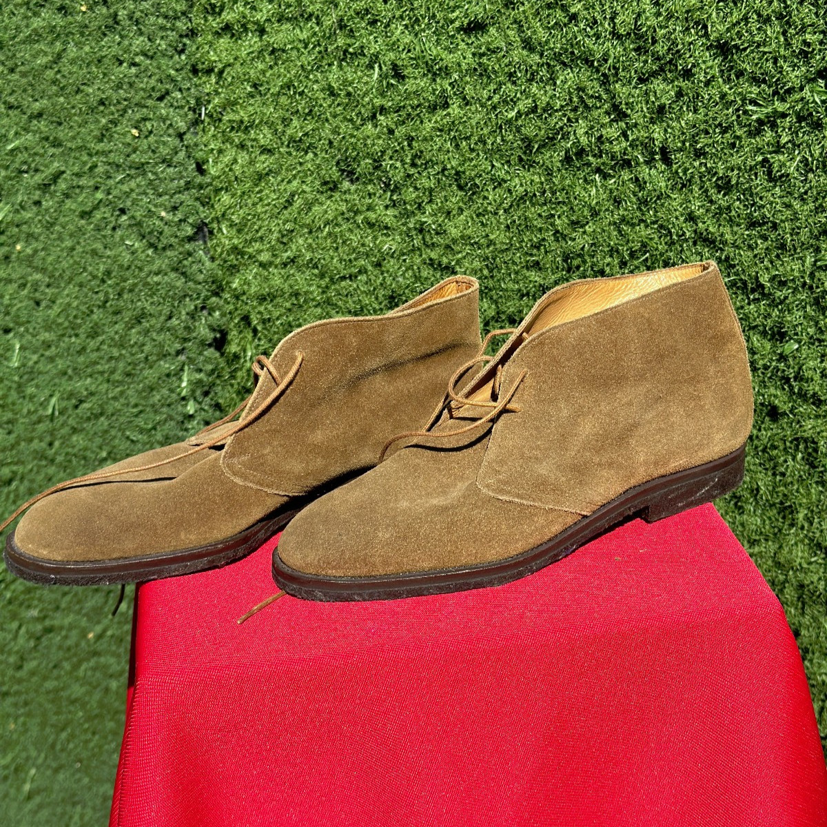Church’s Sahara Suede Chukka Desert Boots Crepe Sole UK 5.5 EU 39.5