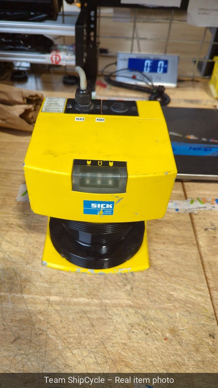DEFECTIVE MINT CONDITION SICK LASER SCANNER type PLS101112 IP65 24V 30W G3D DEFECTIVE MINT CONDITION SICK LASER SCANNER type PLS101112 IP65 24V 30W G3D