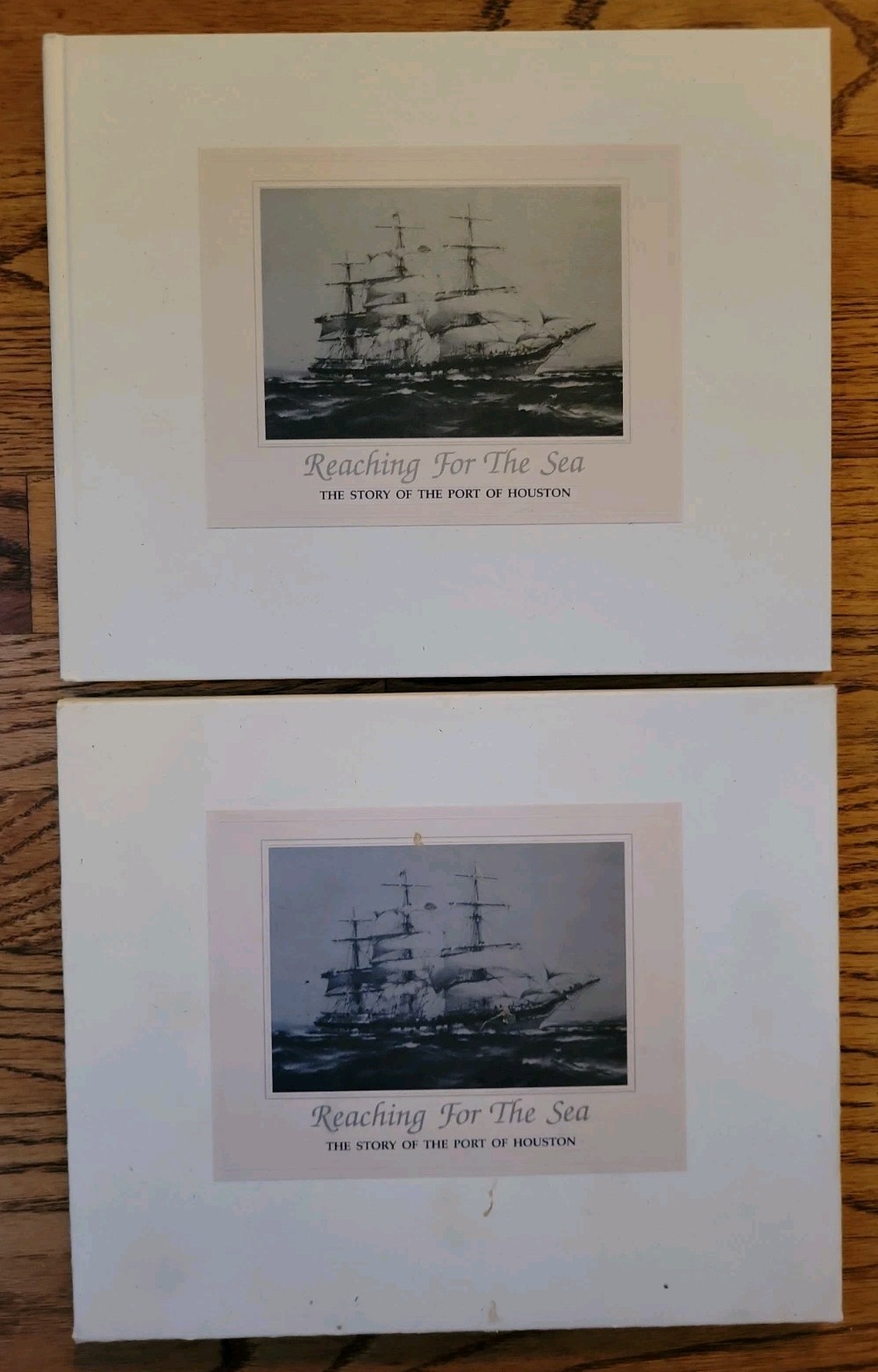REACHING FOR THE SEA: The Story of the Port of Houston 75th Anniv HC in Slipcase REACHING FOR THE SEA: The Story of the Port of Houston 75th Anniv HC in Slipcase