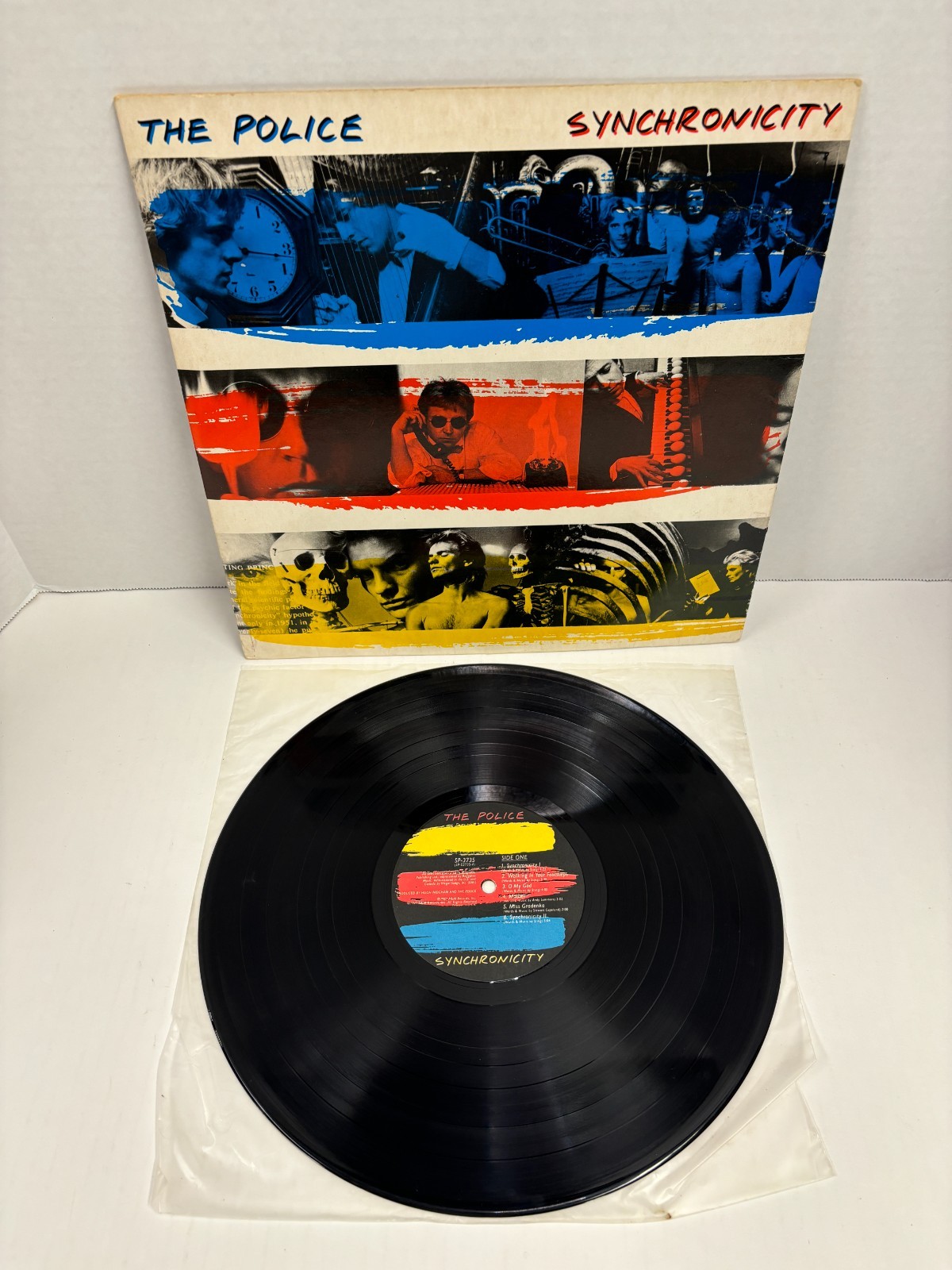 The Police Synchronicity (1983) LP Vinyl Record SP 3735 - VG+ The Police Synchronicity (1983) LP Vinyl Record SP 3735 - VG+