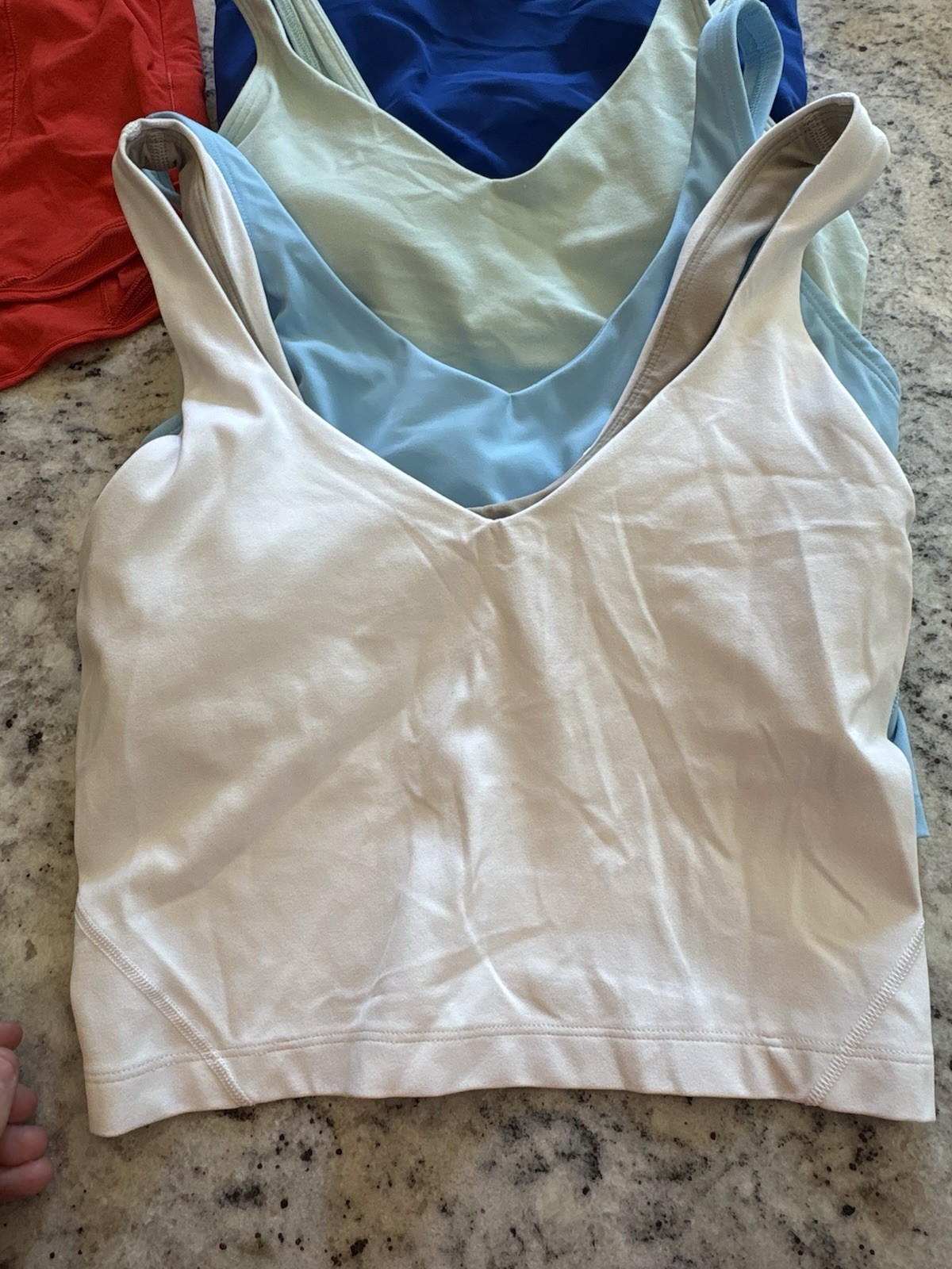 5 Lululemon Women\'s Sz 2 Align Tank Tops