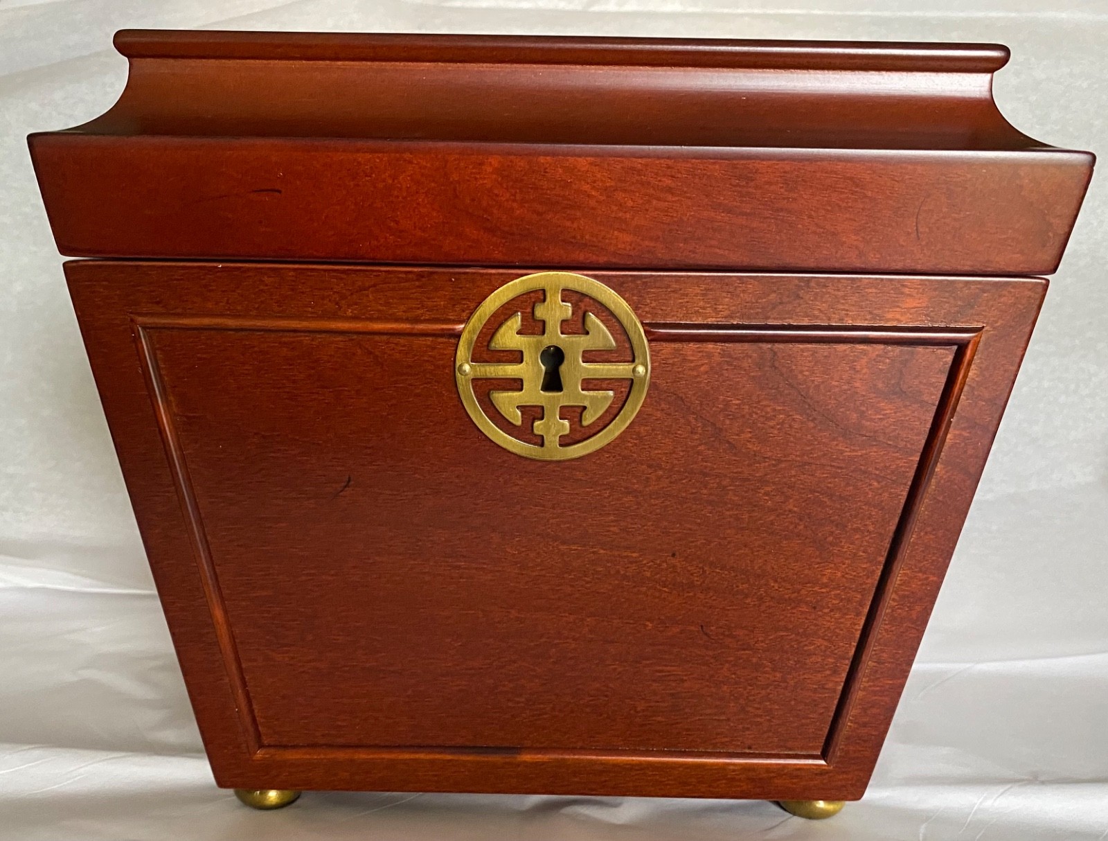 The Bombay company Vintage TAO jewelry box new with removable organizer tray The Bombay company Vintage TAO jewelry box new with removable organizer tray