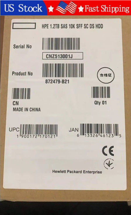 New HPE 872479-B21 872737-001 1.2TB 2.5\