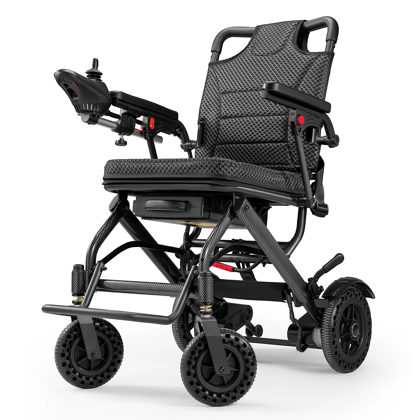 Used Intelligent Lightweight Foldable Electric Wheelchair All Terrain FDA Senior