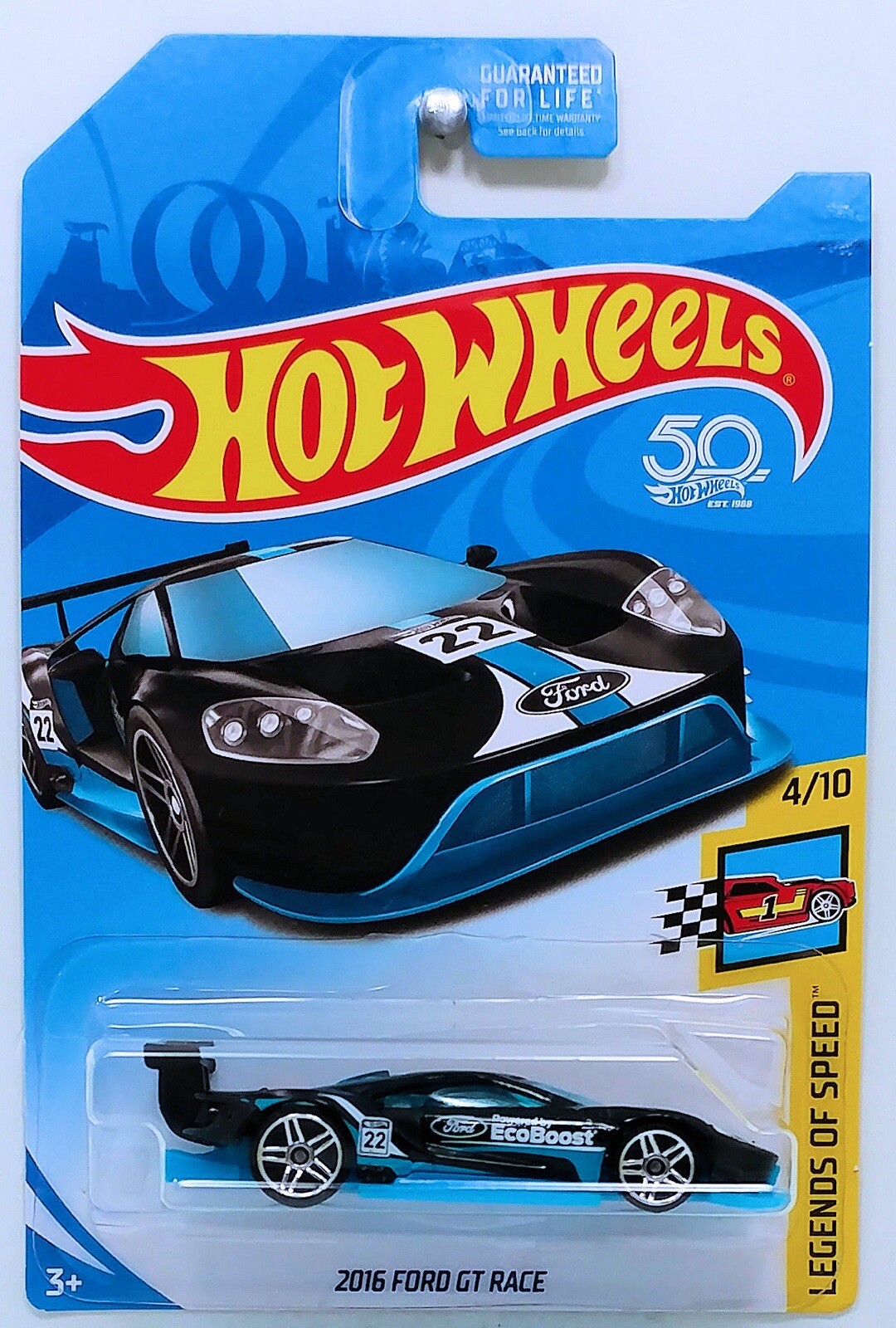 HOT WHEELS 2016 Ford GT Race Black Car Legends Of Speed Kroger Excl Black/Blue HOT WHEELS 2016 Ford GT Race Black Car Legends Of Speed Kroger Excl Black/Blue