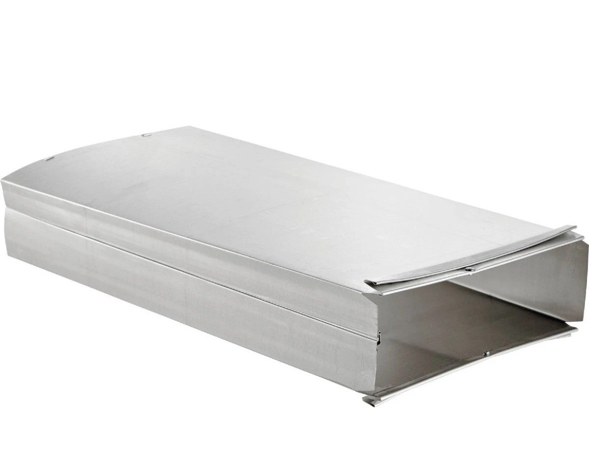 Lambro 3-1/4 In. x 10 In. Galvanized Steel Rectangular Wall Stack Duct Pack of 5 Lambro 3-1/4 In. x 10 In. Galvanized Steel Rectangular Wall Stack Duct Pack of 5