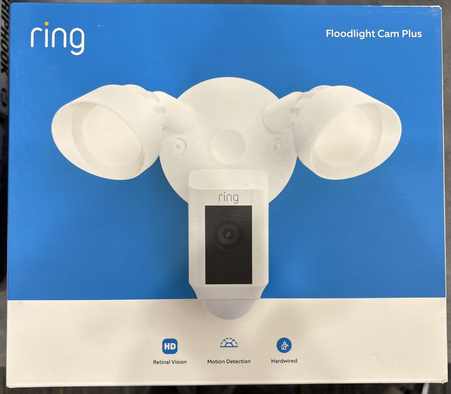 BRAND NEW Ring Floodlight Cam Wired Plus (White) 1080p Outdoor Motion Camera BRAND NEW Ring Floodlight Cam Wired Plus (White) 1080p Outdoor Motion Camera