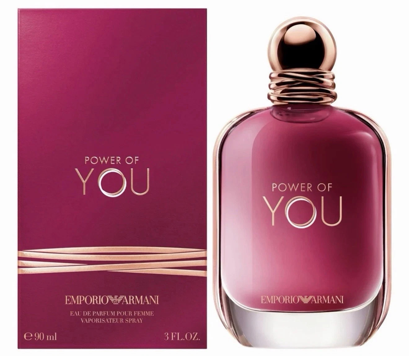 Giorgio Armani Power Of You 3 oz/90 Ml Eau De Parfum Spray For Women New In Box Giorgio Armani Power Of You 3 oz/90 Ml Eau De Parfum Spray For Women New In Box