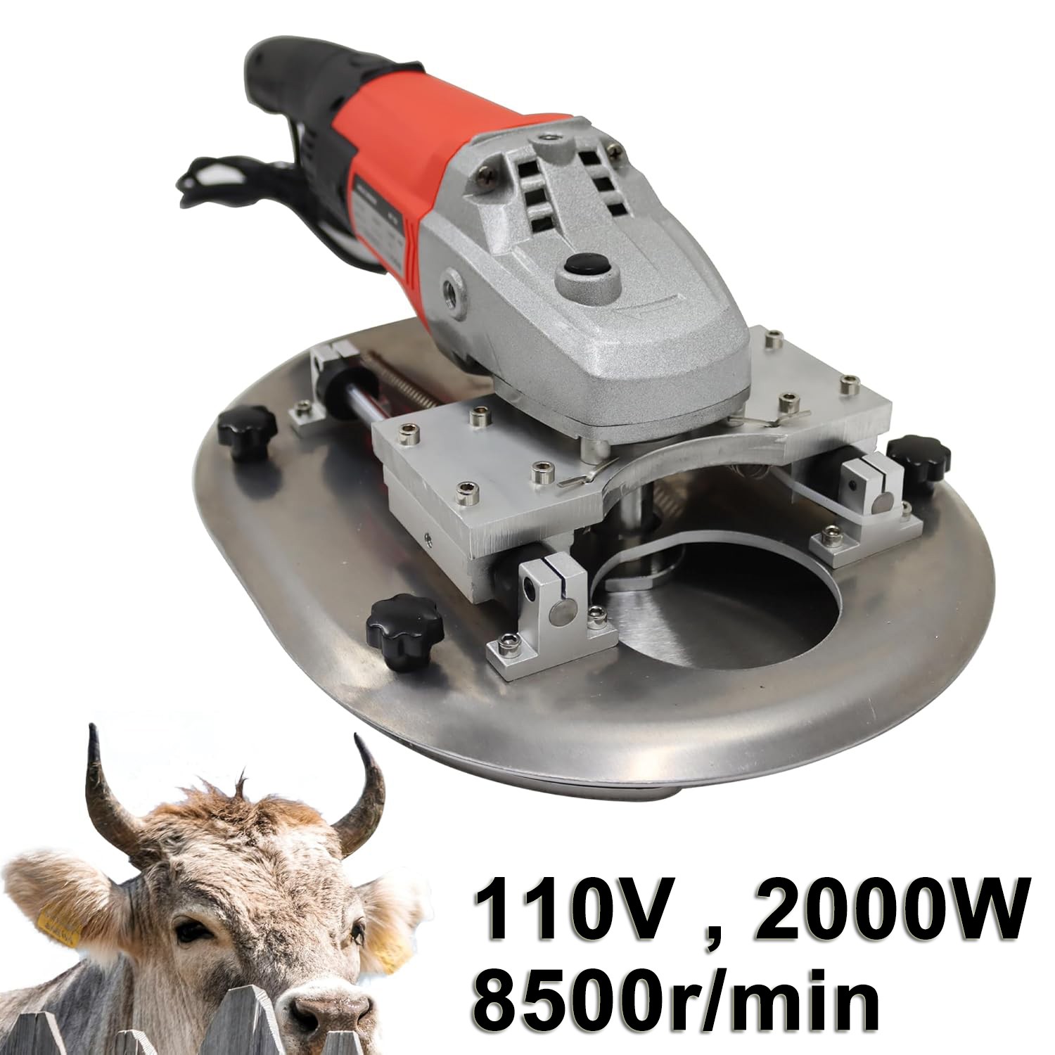 2000W Electric Big Cattle Dehorner Adult CowHorn Cutting Machine Saw Cutter 110V