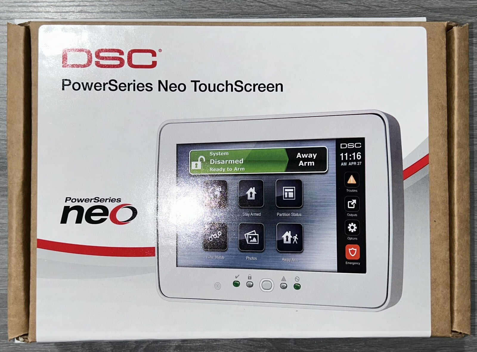 NEW In Original Packaging HS2TCHP NEO TouchScreen Alarm Keypad NEW In Original Packaging HS2TCHP NEO TouchScreen Alarm Keypad
