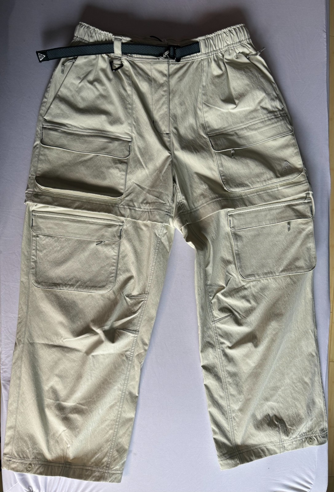 Nike ACG Smith Summit Zip Off Cargo Pants Women\'s M Sea Glass HV6391-020 NWT