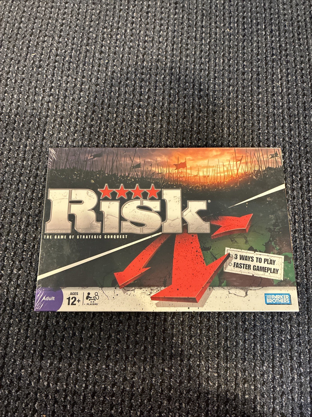 New Sealed RISK Board Game 2008 Parker Bros - 3 Ways to Play Faster Gameplay -