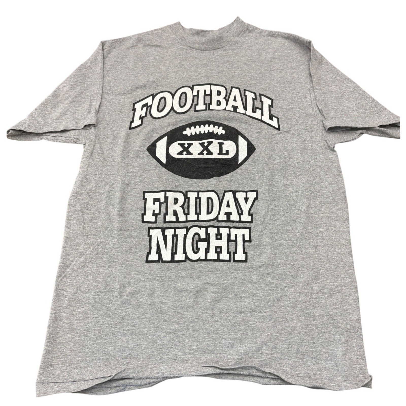 All Sport VTG 90s Football Friday Night Graphic T-Shirt Single Stitch XL USA