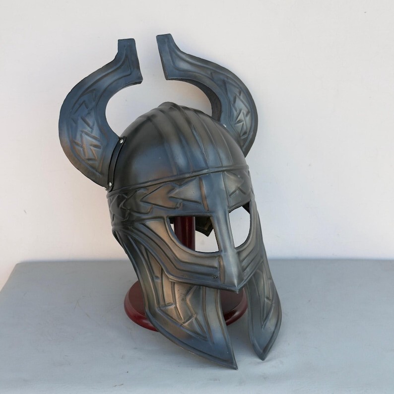 Heimdall Steel Helmet Cosplay Knight Armor Helmet Great Fantasy Helmet Gift Item