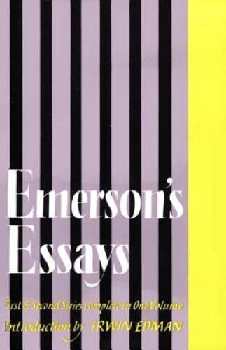 Emerson's Essays - Paperback By Emerson, Ralph Waldo - VERY GOOD Emerson's Essays - Paperback By Emerson, Ralph Waldo - VERY GOOD