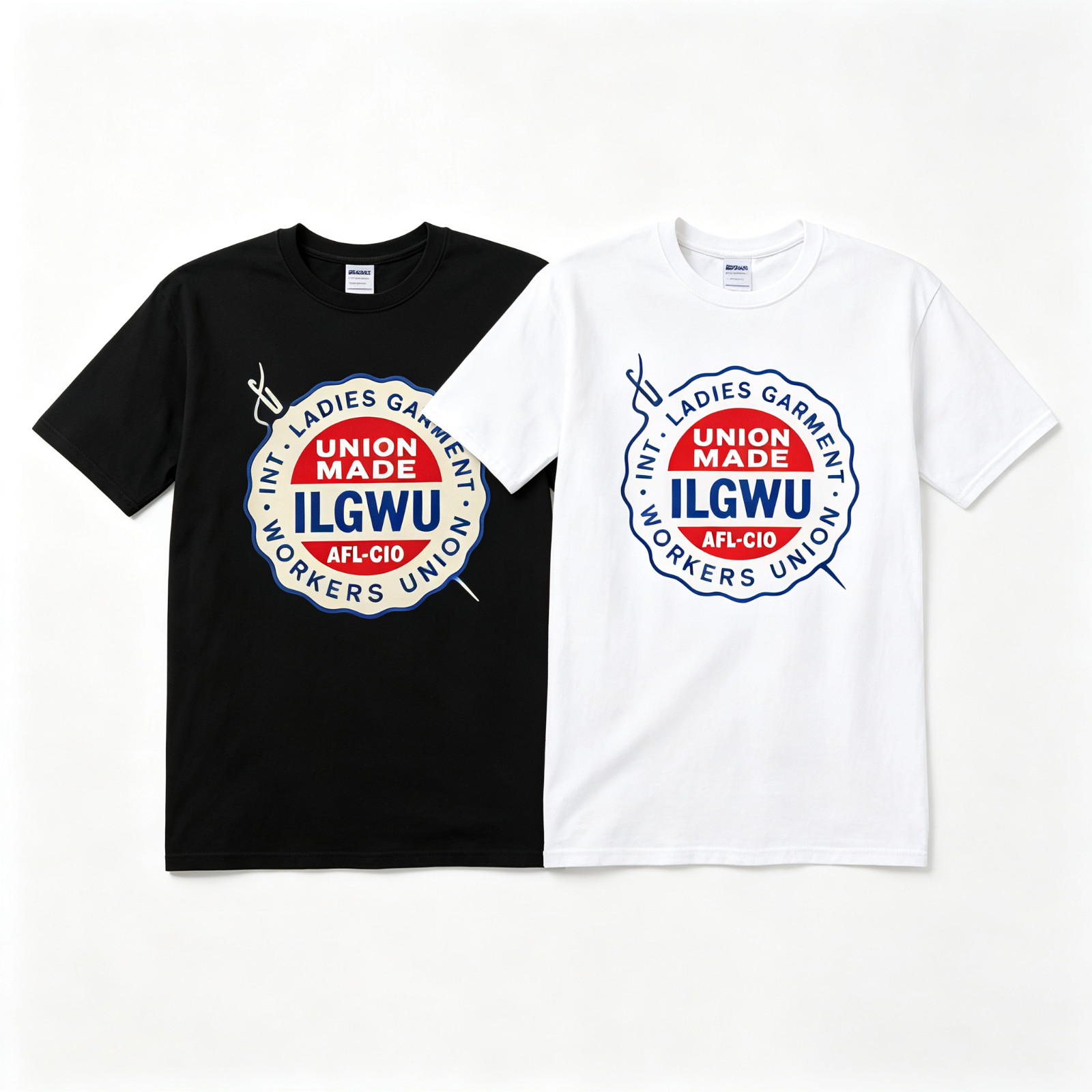 Vintage Union Made ILGWU Garment Workers Union T-Shirt SIZE S-5XL