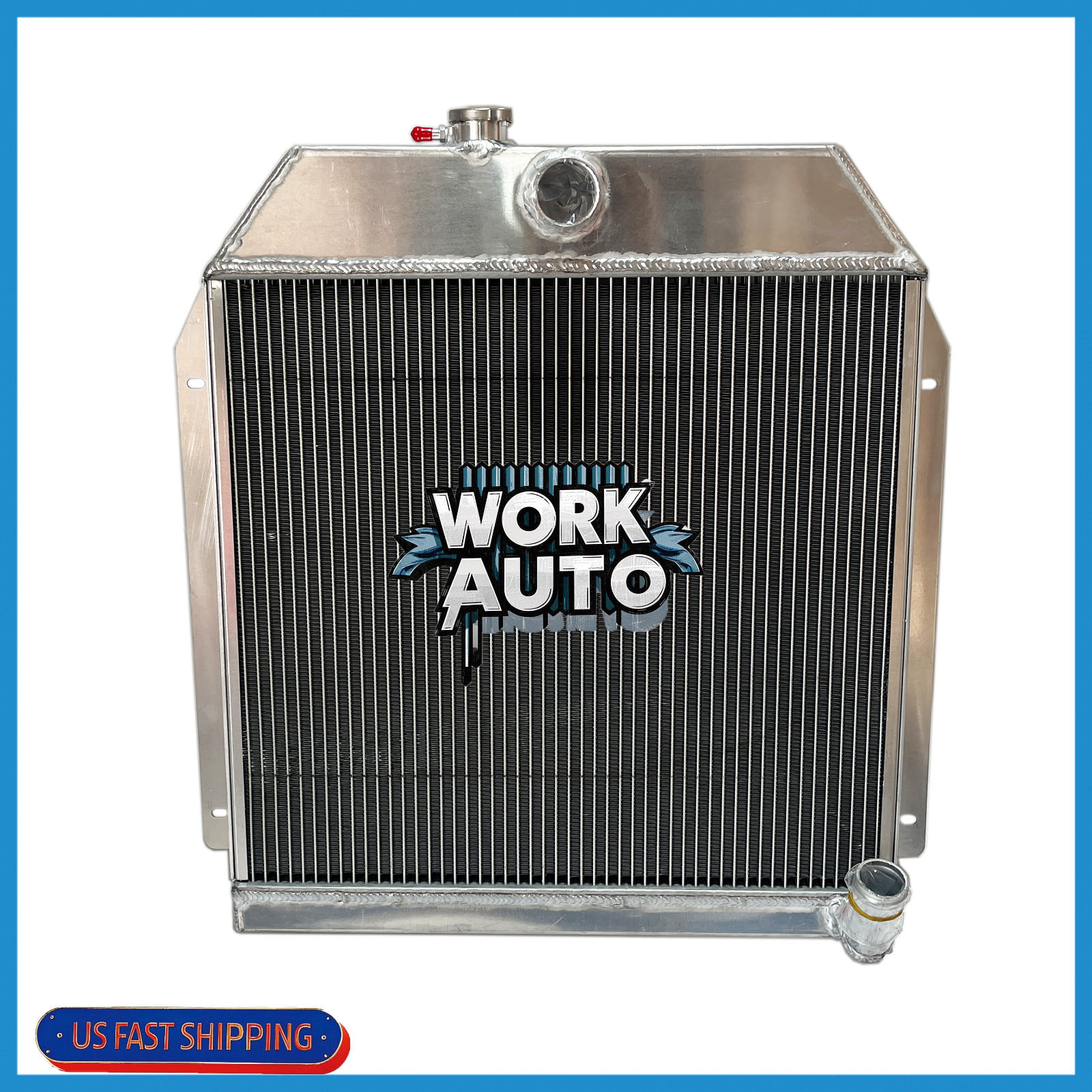 Manual Radiator Fits 1949-1952 1950 Plymouth Dodge Chrysler DeSoto WR Straight 6