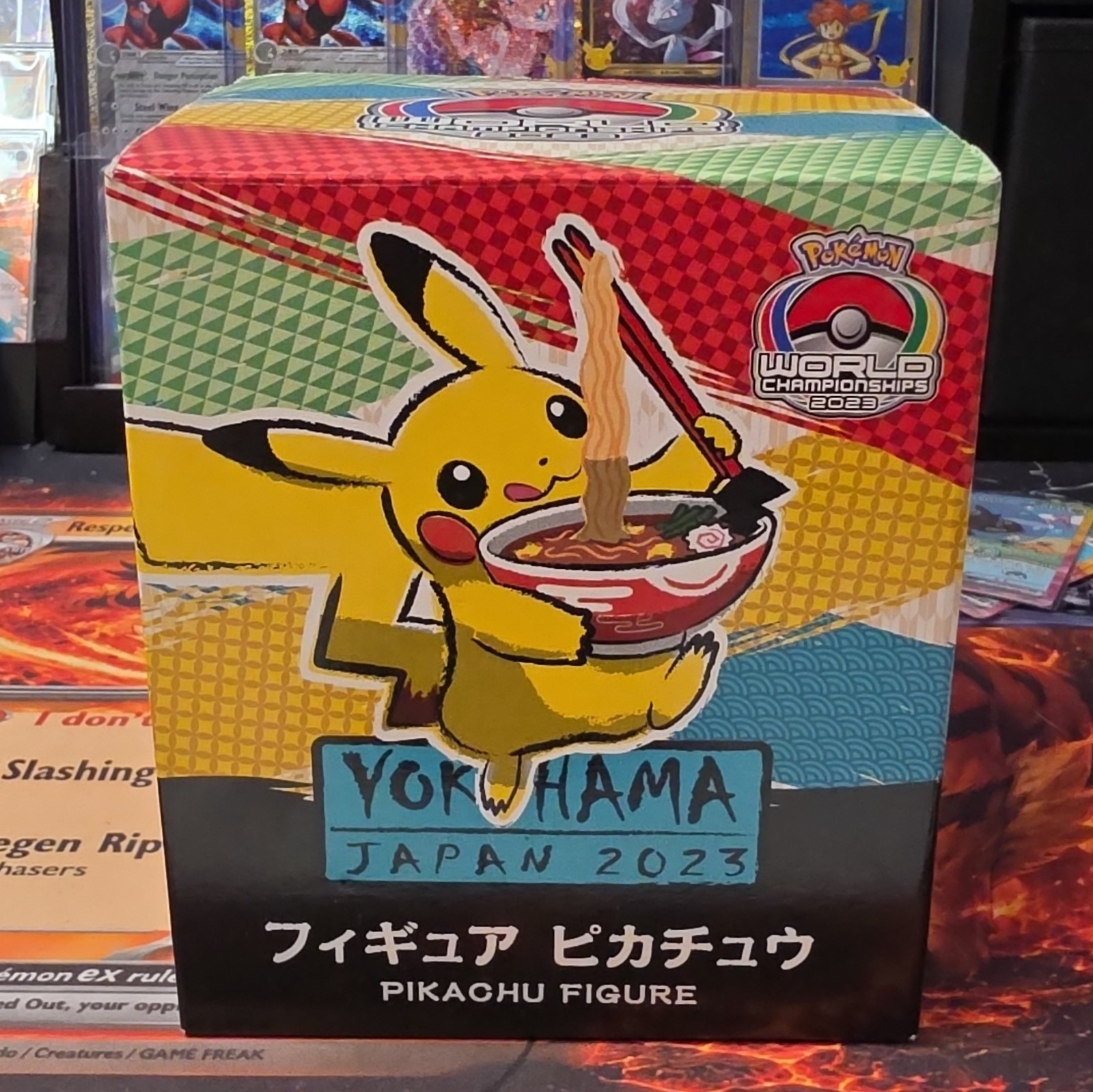 Pokémon World Championships 2023 Yokohama Japan Pikachu Figure, 2023 Pokémon World Championships 2023 Yokohama Japan Pikachu Figure, 2023