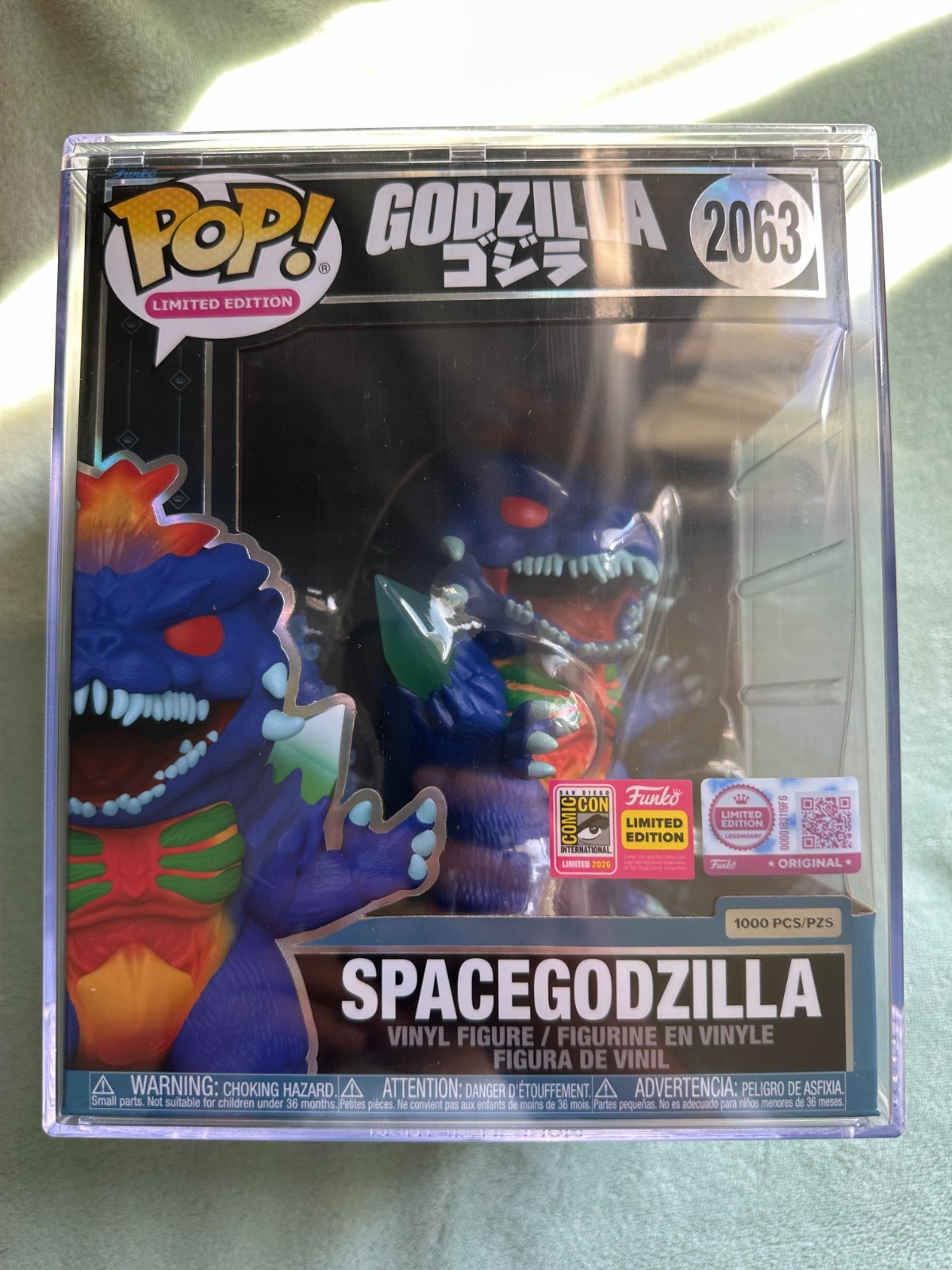 SpaceGodzilla Funko Pop #2063 | SDCC 2026 UCC Exclusive Limited 1000 pcs
