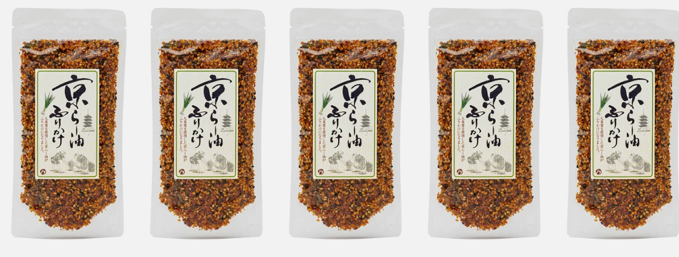 5 x KYOTO FURIKAKE RA-YU RAYU SPRINKLE SEASONING CHILLI OIL MAIKO 80g
