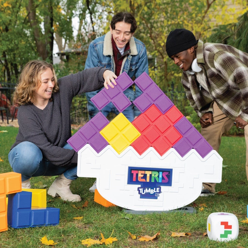 TETRIS PUZZLE FAMILY PARTY BLOCK XL TUMBLE GAME GAMES FOR ADULTS FRIENDS BIG FUN