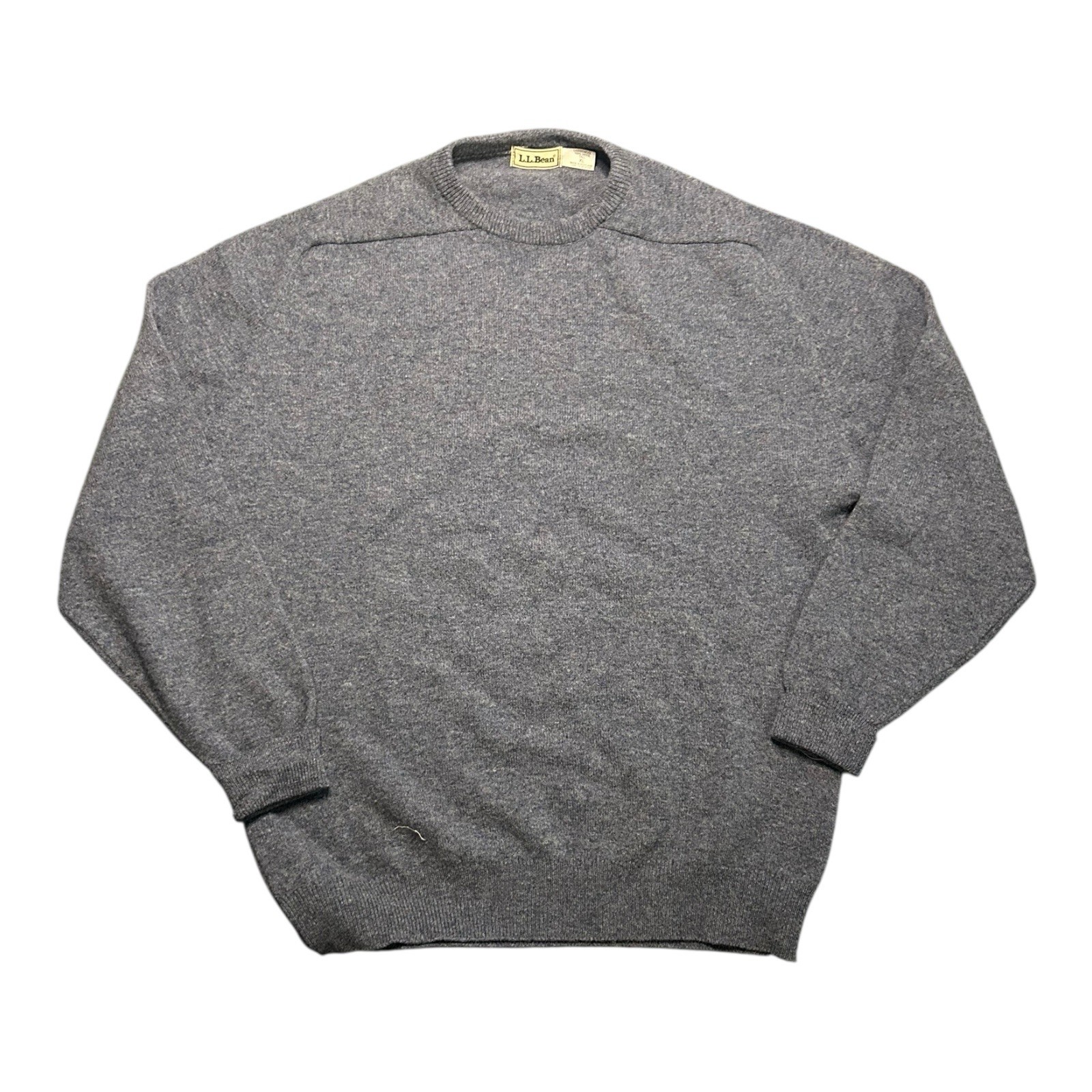 Vintage LL Bean Sweater 100% Wool Crewneck Mens XL Tall Blue Made in Scotland Vintage LL Bean Sweater 100% Wool Crewneck Mens XL Tall Blue Made in Scotland