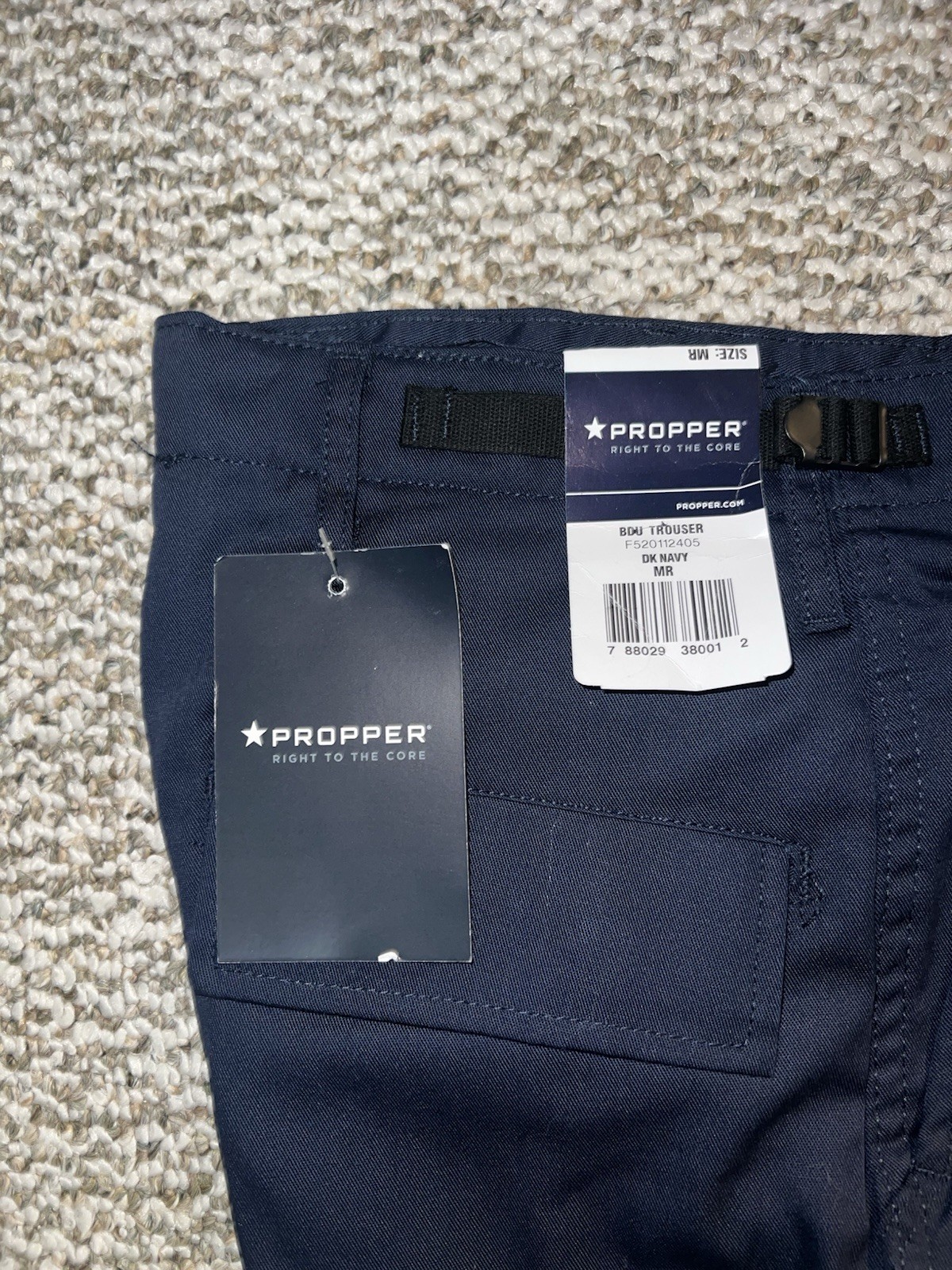 Propper M/R Navy Blue BDU Cargo Pants Tactical Military Utility Medium Regular