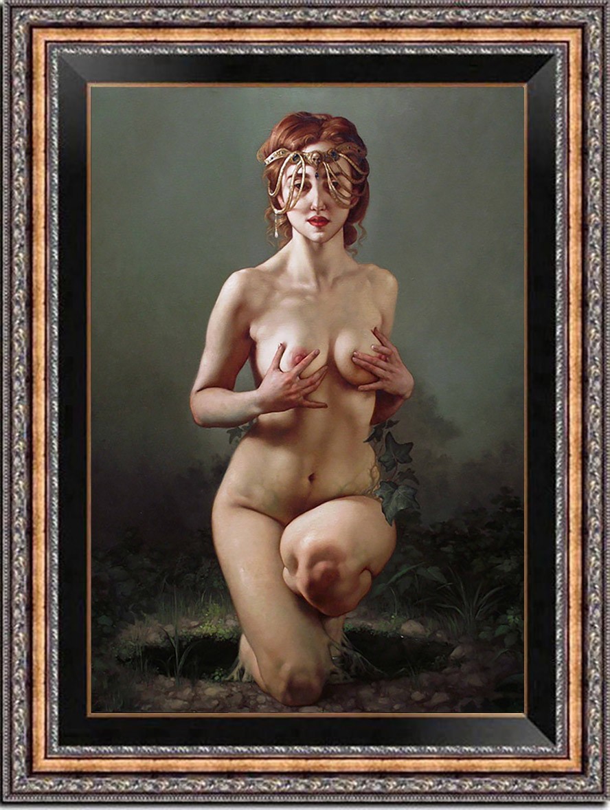 Hand Painted Oil Painting art Female Women Nude Canvas 24 Hand Painted Oil Painting art Female Women Nude Canvas 24