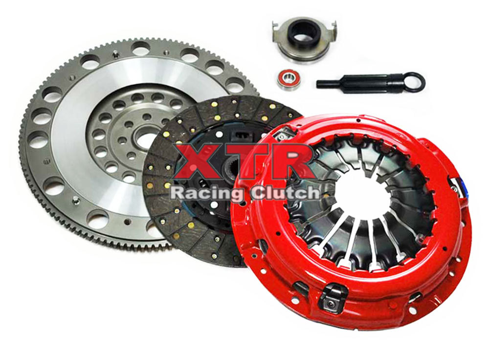 XTR STAGE 2 CLUTCH KIT+CHROMOLY FLYWHEEL for IMPREZA WRX LEGACY 2.5L TURBO 5-SPD