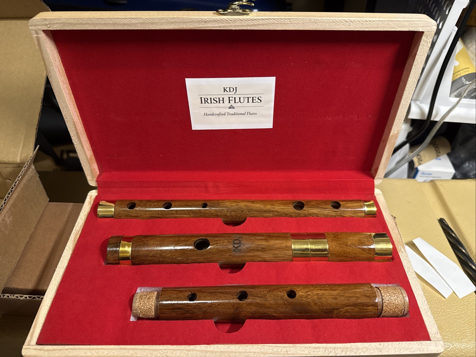 ￼KDJ Irish Flute USA        Key: D